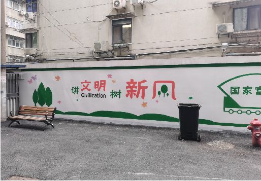 江北区社区墙绘